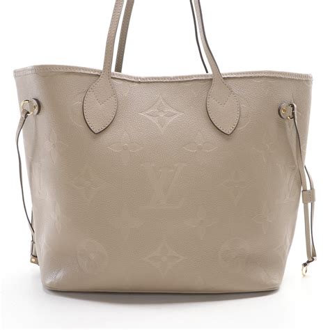 Louis Vuitton neverfull turtledove